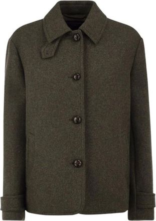 Max Mara Mujer, Abrigos, Verde, Talla: S