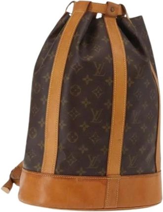 Louis Vuitton Pre-owned Bucket Bags, female, Brown, Size: ONE SIZE Pre-owned Bucket Bag