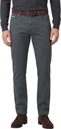 Meyer Dublin Pantalon blauw 5-pocket katoen