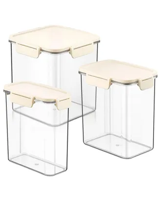 Sorbus 3-Pack Large Stackable Food Storage Containers