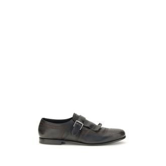 Churchs Black Calf Leather Bos Taurus Slip-On Mens Loafers