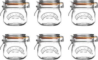 Kilner Kilner Round Clip Top Jars 17Oz
