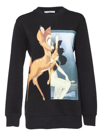 Givenchy Bambi graphic sweatshirt - Black