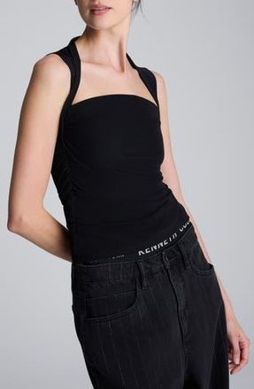 Kenneth Cole Queen Anne Neck Top in Black at Nordstrom Rack, Size Medium