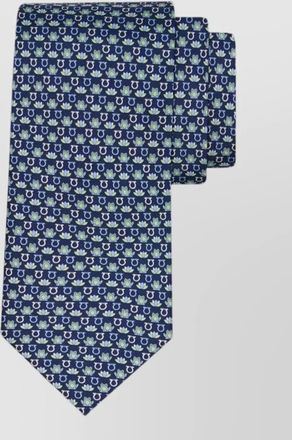 Ferragamo silk printed tie