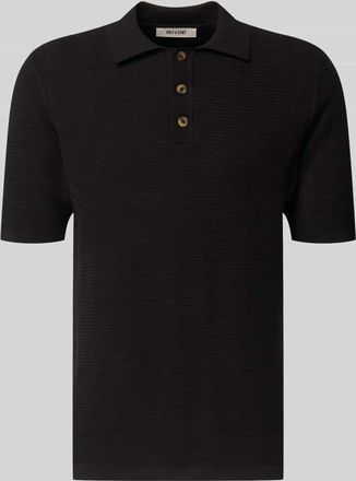 Only & Sons Regular Fit Poloshirt aus reiner Baumwolle Modell ERIC in Black, Gr&ouml;&szlig;e XXL