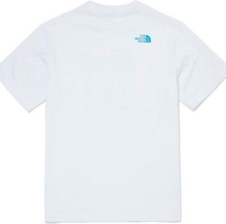 The North Face Moving Box T-Shirt White Blue NT7UM14J