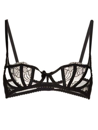 Agent Provocateur Reggiseno Rozlyn con ricamo - Nero