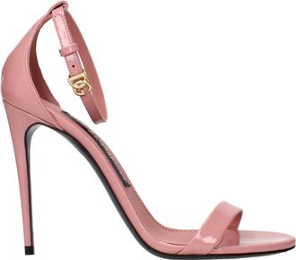 Dolce & Gabbana Dolce&Gabbana Mujers Sandalias de cuero rosa