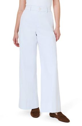Spanx SPANXsupersmooth Wide Leg Stretch Twill Pants in Classic White at Nordstrom, Size 1X