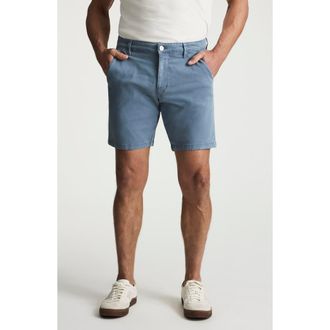 34 Heritage Arizona Slim Fit Flat Front Twill Chino Shorts in Flint Stone Twill at Nordstrom, Size 31