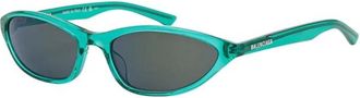 Balenciaga Zonnebril - Dames - Accessoires - Groen - Maat: 59 MM