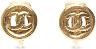 Chanel Orecchini a clip CC 1971-1980 - Oro