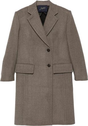 Seafarer Double-breasted Belted Coat