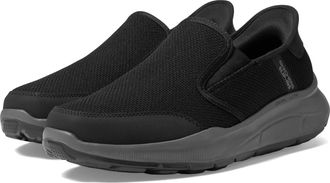 Skechers Mens Equalizer 5.0 Drayze Hands Free Slip-in Sneaker, Black/Charcoal, 10 UK X-Wide