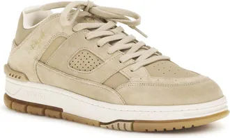 Axel Arigato Mens Area Lo Fluffy Sneakers Light Tan-Tan Tan/tan