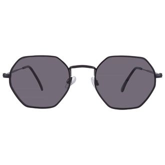 Frye 58969FCO001 Smoke Hexagonal Ladies Sunglasses 10260444.COM BLKSMK