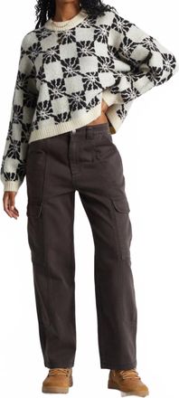 Billabong Wall To Wall Denim Cargo Pants In Black Sand