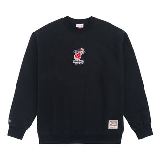 Mitchell & Ness x NBA Miami Heat Sweatshirt Black MNJYFWHD23092009