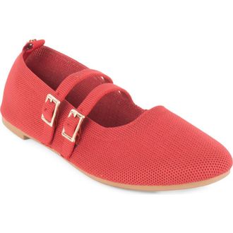 Elie Tahari Avellino Mary Jane in Red at Nordstrom Rack, Size 7.5