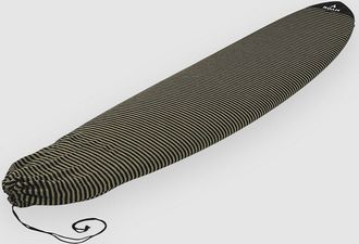 Roam Surfboard Sock Eco Funboard Stripes Surfboard-Tasche gray