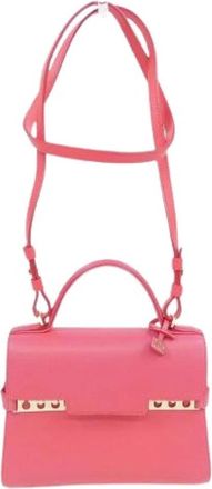 Delvaux Pre-owned Tempete Souple Calf Bag - Dames - Vintage Handtas - Roze - ONE Size - Leer - Vintage