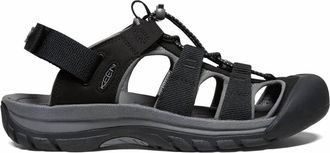 Keen Mens Rapids Sandal In Black/steel Grey