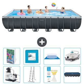 Intex Piscina Ultra Xtr Rectangular - 732x366x132 Cm - 9-piezas S531
