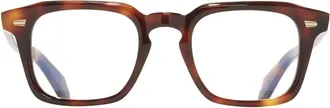 Cutler and Gross Havana CG 1416 Acetate Square Sunglasses