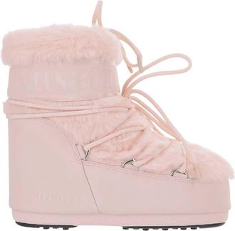 Moon Boot Pink Icon Low Ankle Boots