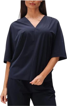 JapanTKY Japan Tky, Overhemden, Dames, Blauw, S, Naruka Top