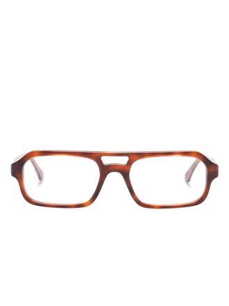 Retro Superfuture Occhiali Numero 128 - Marrone