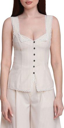 Avec Les Filles Cutaway Vest Top
