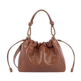 Lancaster Lush Schoudertas - Dames - Tassen - Bruin - Maat: ONE Size Leer