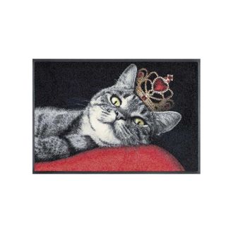 Un amour de tapis Felpudo 50x75 negro