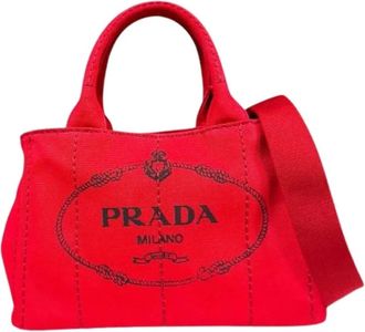 Prada Pre-owned Borsa a Spalla Mini Vintage - - Pre-owned - Donna - Rosso - ONE SIZE