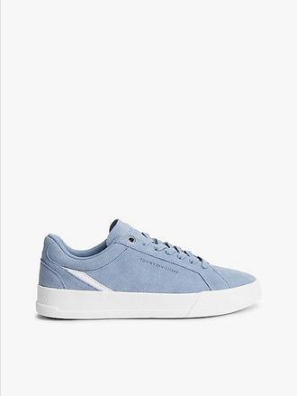 Tommy Hilfiger Suede Court Trainers