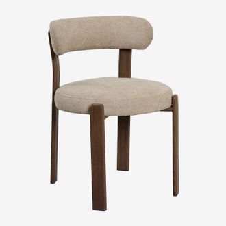 Sklum Pack De 4 Sillas De Comedor Tapizadas Y En Hierro Jolie Sklum
