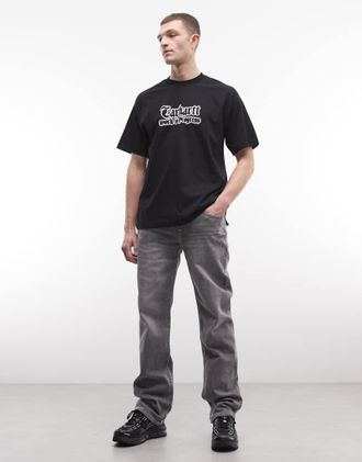 True Religion Ricky - Jeans dritti lavaggio grigio gesso