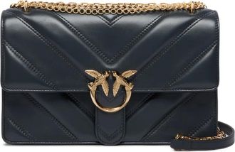 Pinko Borsa a tracolla con catena - Grigio