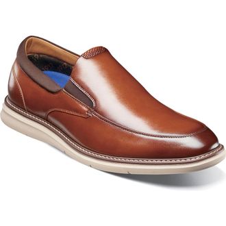 Nunn Bush Chase Moc Toe Slip-On in Cognac at Nordstrom Rack, Size 11.5