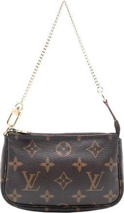 Louis Vuitton Pre-owned Handbags, female, Brown, Size: ONE SIZE Pre-owned Pochette Bag