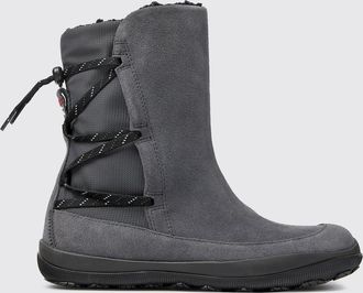 Camper Flat Ankle Boot Woman color Grey