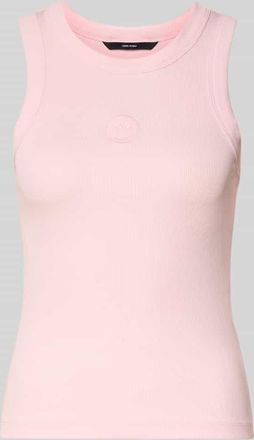 Vero Moda Slim Fit Tank Top aus Baumwoll-Mix Modell SMILE CAISA TANK TOP in Rosa, Gr&ouml;&szlig;e XL