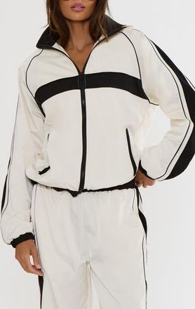 Beach Riot Adair Track Jacket in Shadow Stripe at Nordstrom, Size X-Large