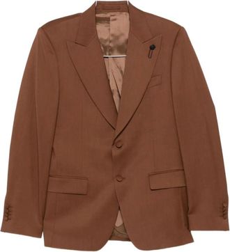 Lardini Hombre, Chaquetas, Marr&oacute;n, Talla: L
