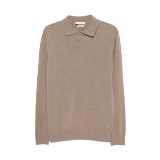 Daniele Fiesoli Polo de Punto - Tops - Hombre - Beige - L