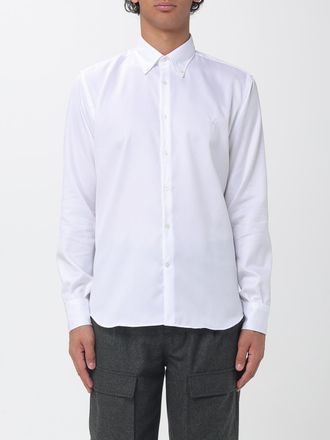 Brooksfield Camicia slim fit in cotone strutturato con collo button-down