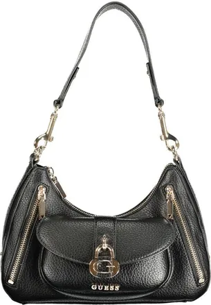 Guess Black Polyurethane Women Womens Handbag