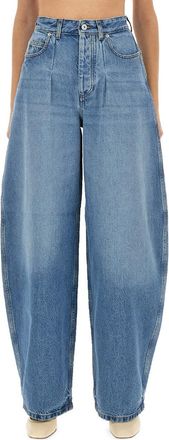 Jacquemus Denim Pants De-Nimes Ovalo-Donna